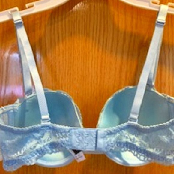 NWT Donna L'oren Floral Lace Push-Up Cup Bra 34C - Picture 2 of 2